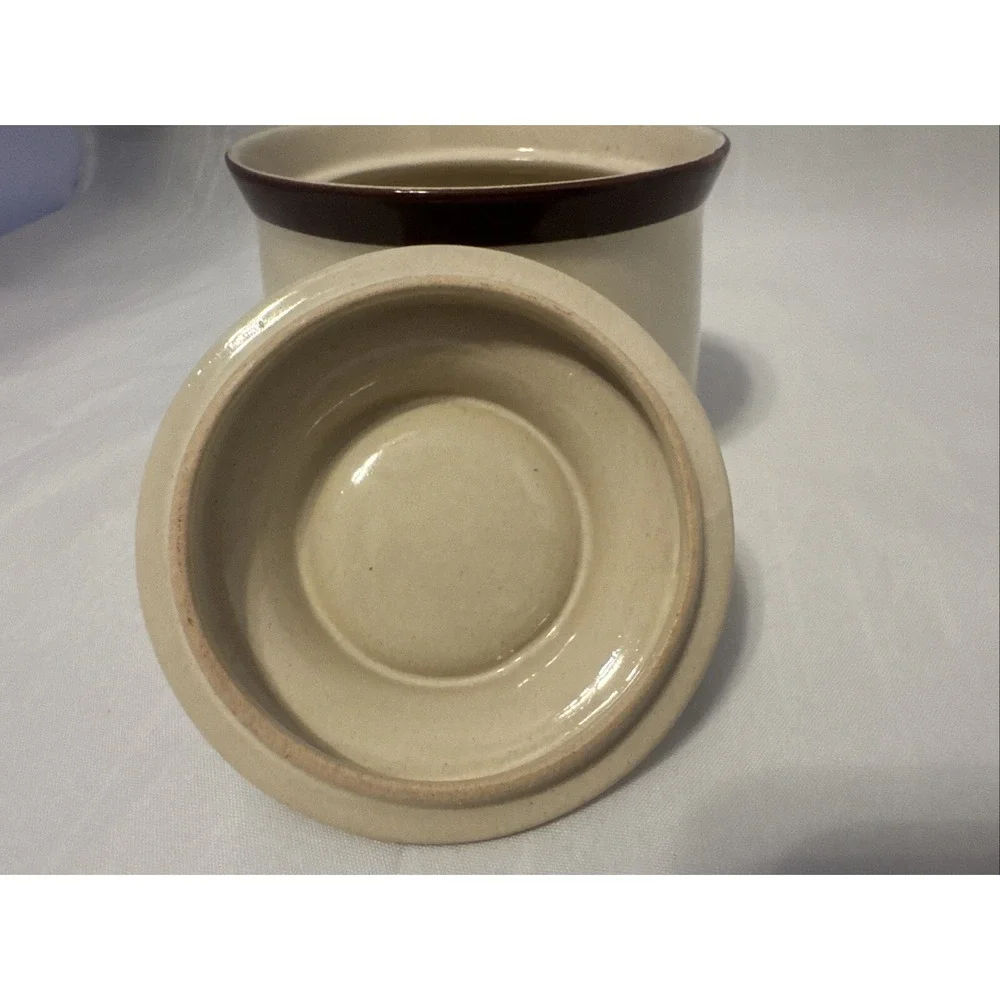 JI Stonecrest Sugar Bowl with Lid  Andre Ponche‎  Korea Vintage